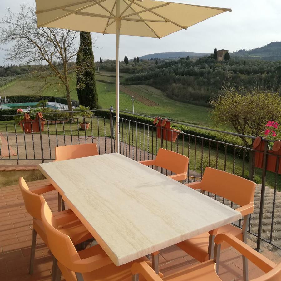 Agriturismo Le Rote Villa San Gimignano Buitenkant foto
